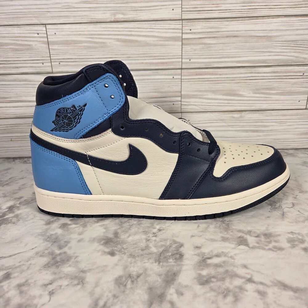 Nike Air Jordan 1 Retro High OG Obsidian Men's 10.5 555088-140 New DS OG All